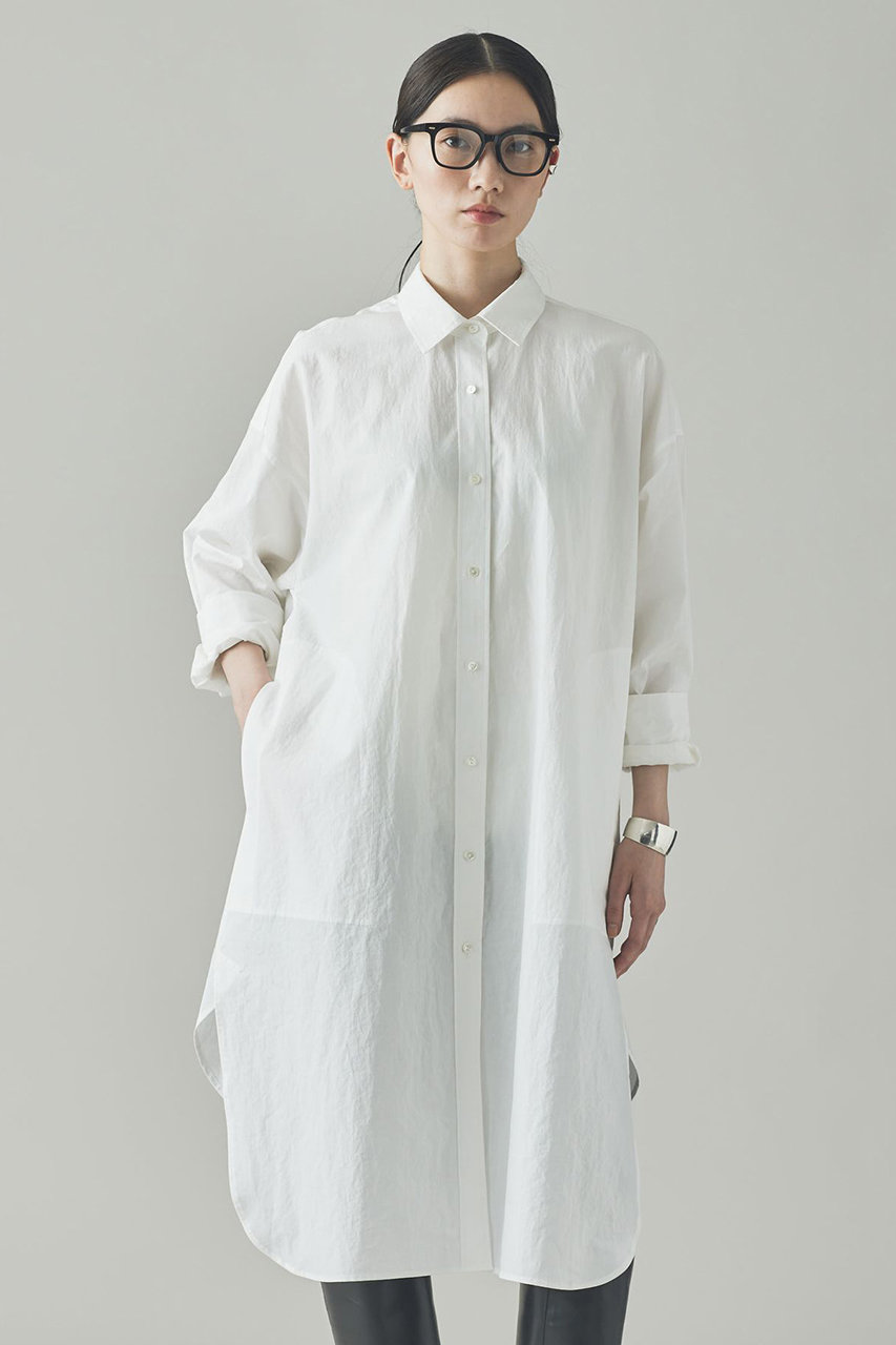 Curensology(カレンソロジー)｜エンシュクロングシャツ/ホワイト の