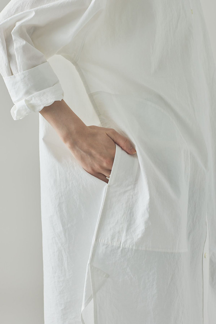 Curensology(カレンソロジー)｜エンシュクロングシャツ/ホワイト の