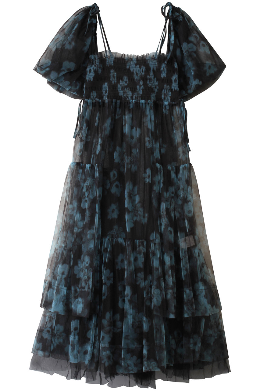 MAISON SPECIAL(メゾンスペシャル)｜2-way tulle Volume Flower Print