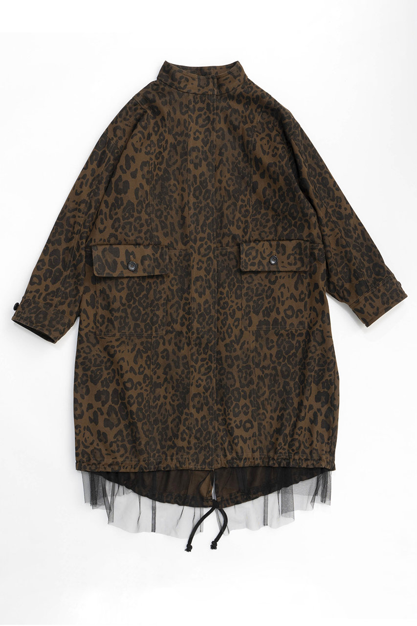 MAISON SPECIAL(メゾンスペシャル)｜Reversible Leopard Tulle Mod