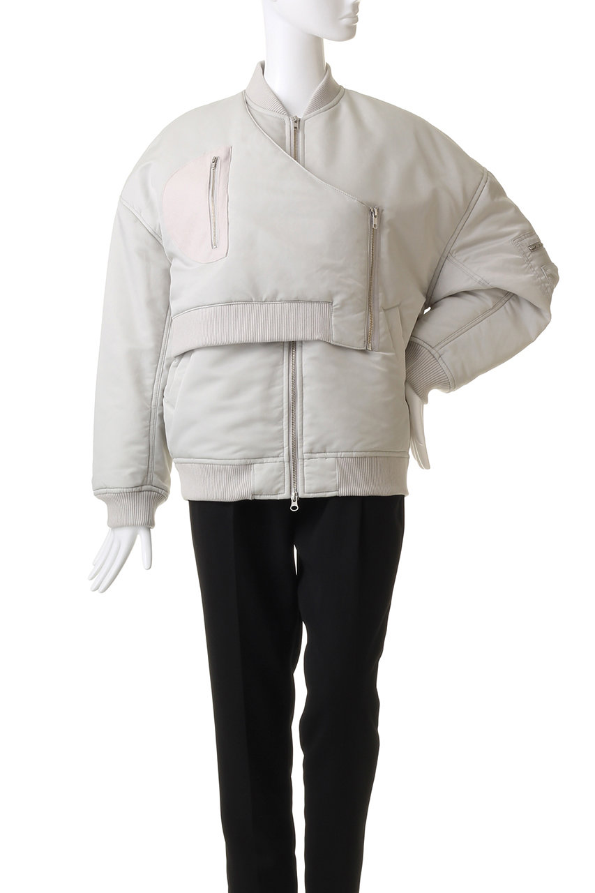 RIM.ARK(リムアーク)｜Front flap MA-1/ブルゾン/ブラック の通販