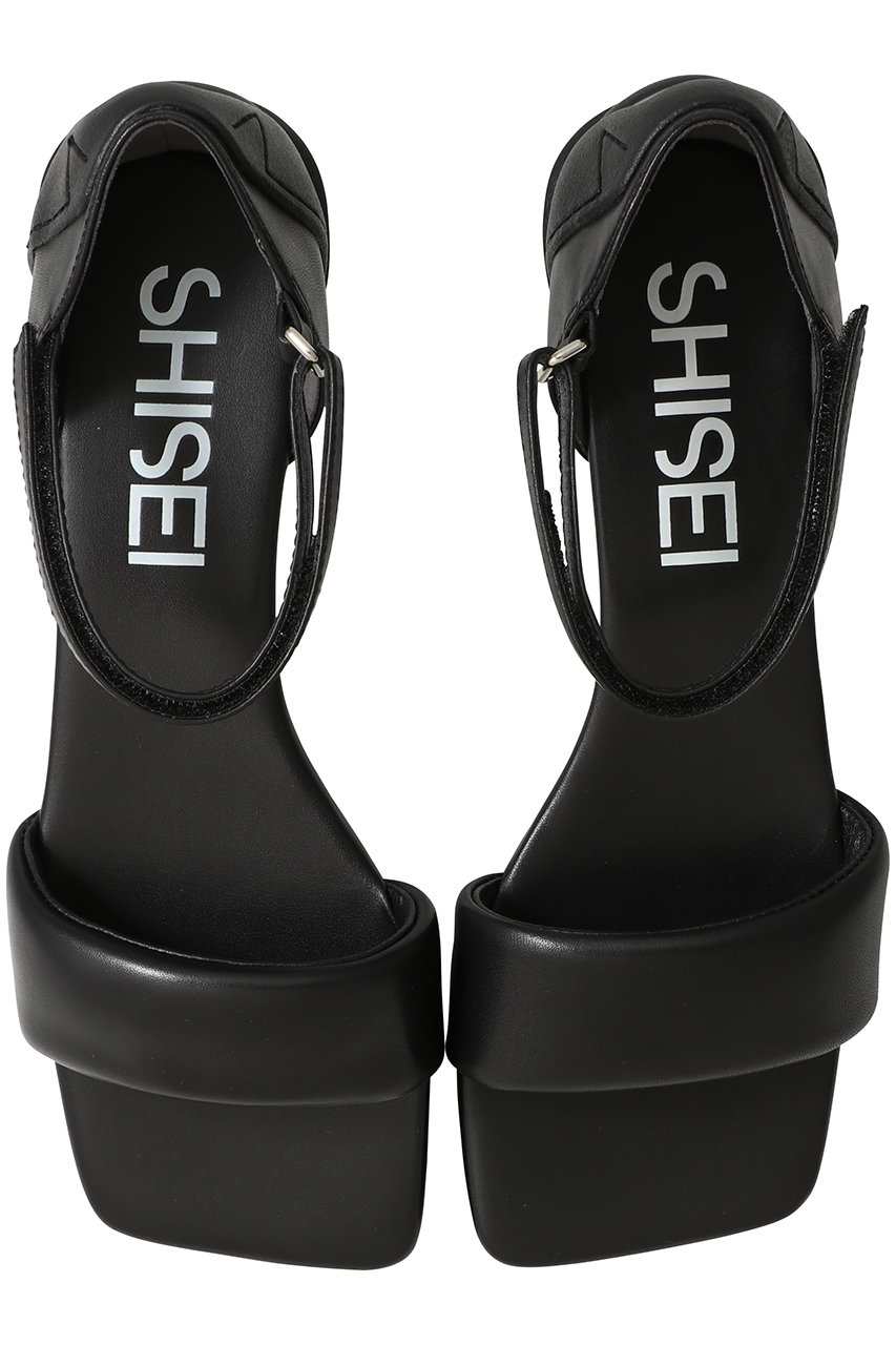 SHISEI(シーセイ)｜PADDED SANDALS/ブラック の通販｜ELLESHOP・(エル