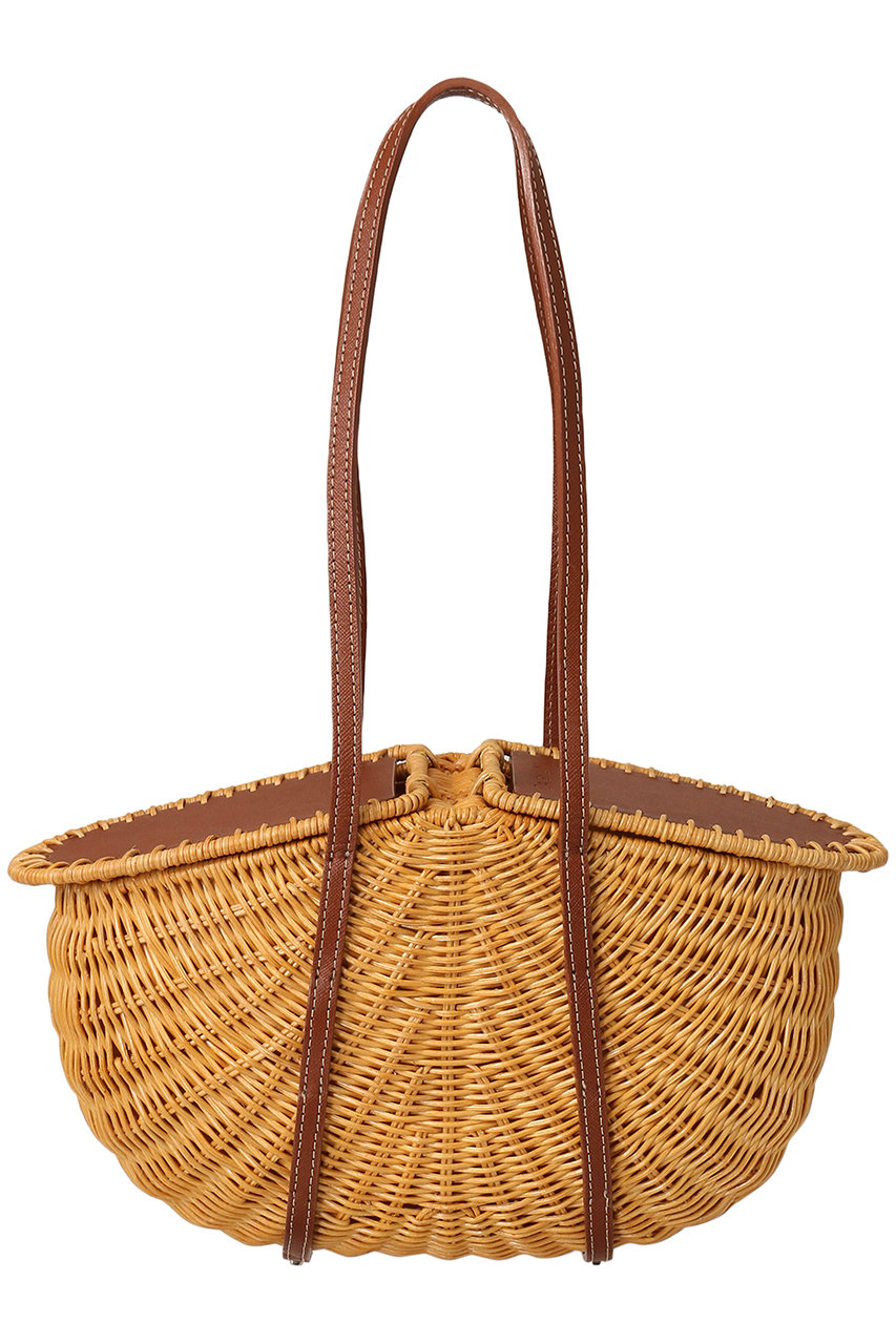 DAISY LIN(デイジーリン)｜Bag “Shell Rattan”/ナチュラル×ブラウン の