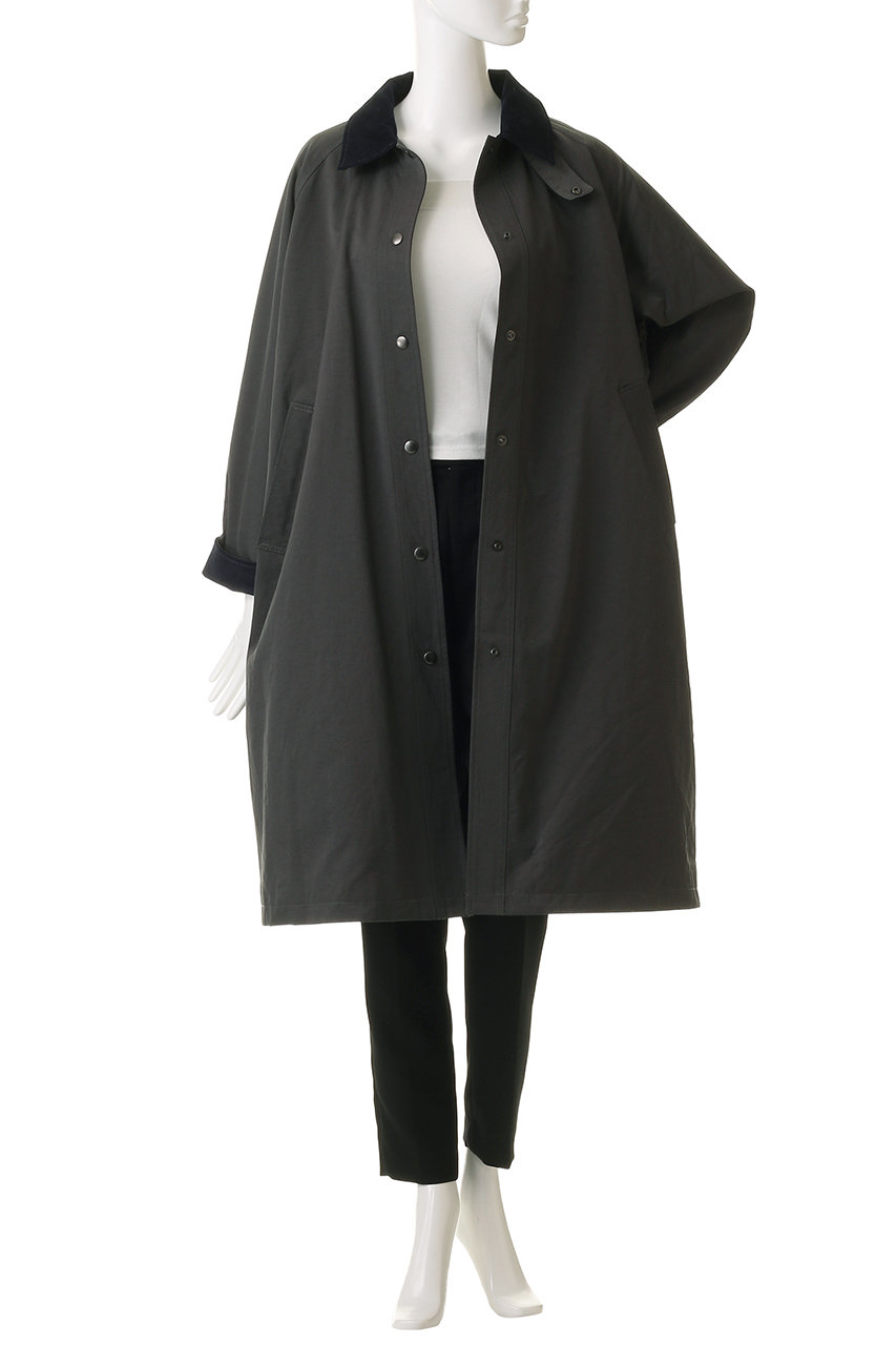 MidiUmi(ミディウミ)｜padded hunting long coat コート/ivory の通販