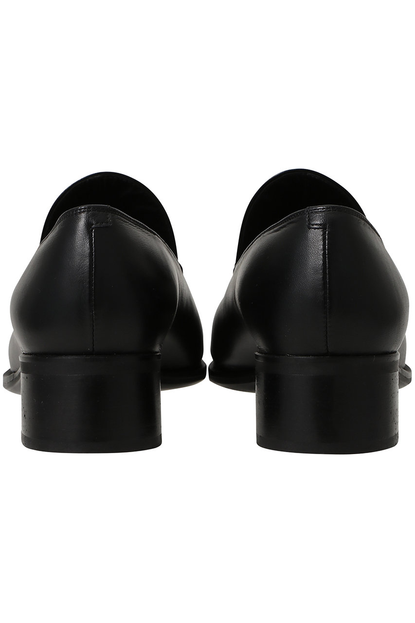 KATIM(カチム)｜THEED クロコ型押しコンビローファー/ブラック の通販