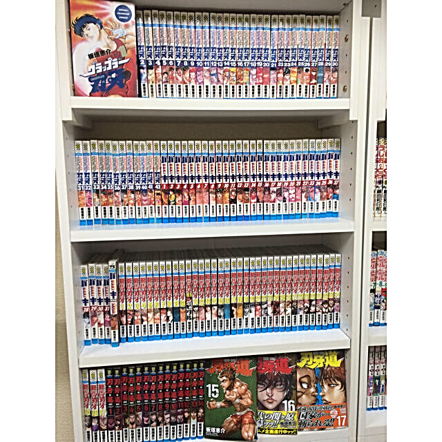 刃牙 全巻 セット 4作品☆プラス、バキ外伝シリーズ全巻11冊、計157冊