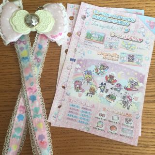 BANDAI - たまごっちピース たまデコピアス ゆめみるチェンジリボンの