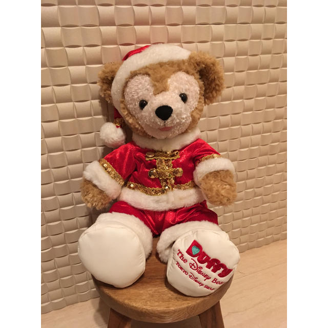 ダッフィー クリスマス キャンリフ 2009 オープンマウス ぬいぐるみ