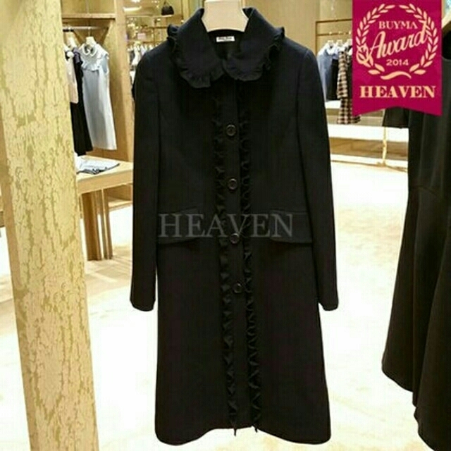 MIU MIU - ミュウミュウ💜2017年💜コートの通販 by Fuwafuwa｜ミュウ