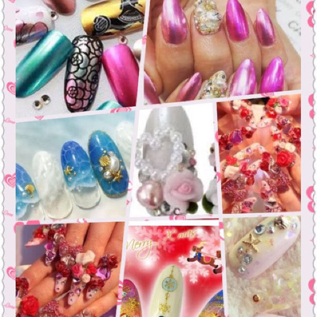 新品未使用激安クリスマス大容量ネイル用品福袋