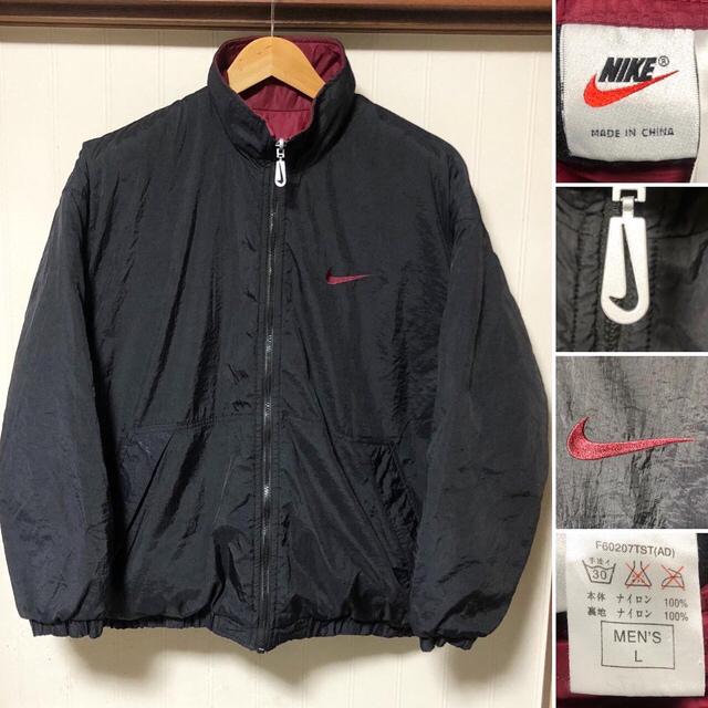 NIKE - 銀タグ 90s NIKE ナイロンジャケット ビックスウッシュ