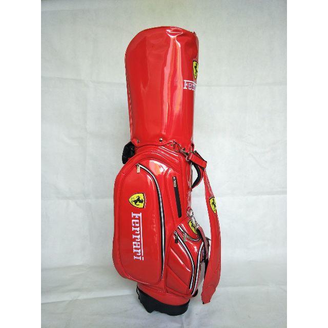Ferrari☆□フェラーリ ゴルフ スタンドキャディバッグ□レッドの通販
