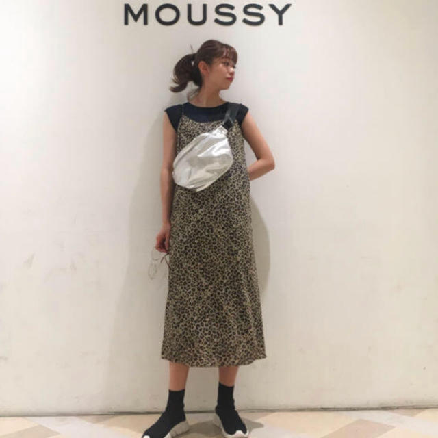 moussy - moussy レオパードキャミソールワンピースの通販 by ⑅◡̈*'s