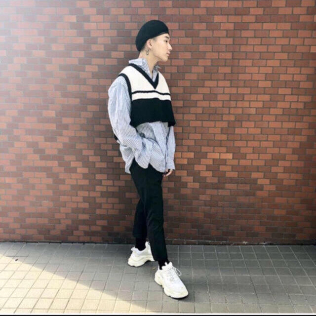 RAF SIMONS - 【大人気】クロップドニットベストの通販 by TTK's shop