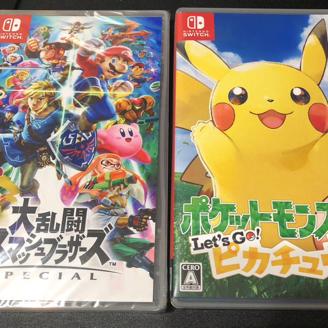 Nintendo Switch - スマブラSP ポケモンレッツゴーピカチュウセットの