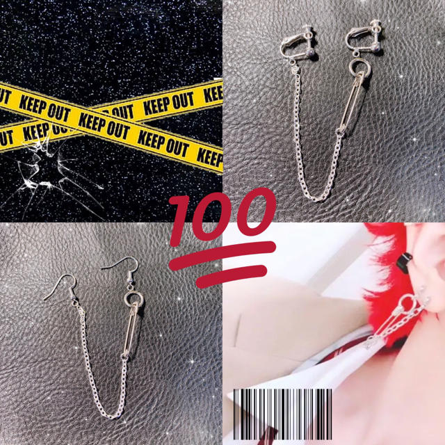 すとぷり 莉犬くん ❤︎ イヤリング . ピアス ❤︎の通販 by 卍 こきン