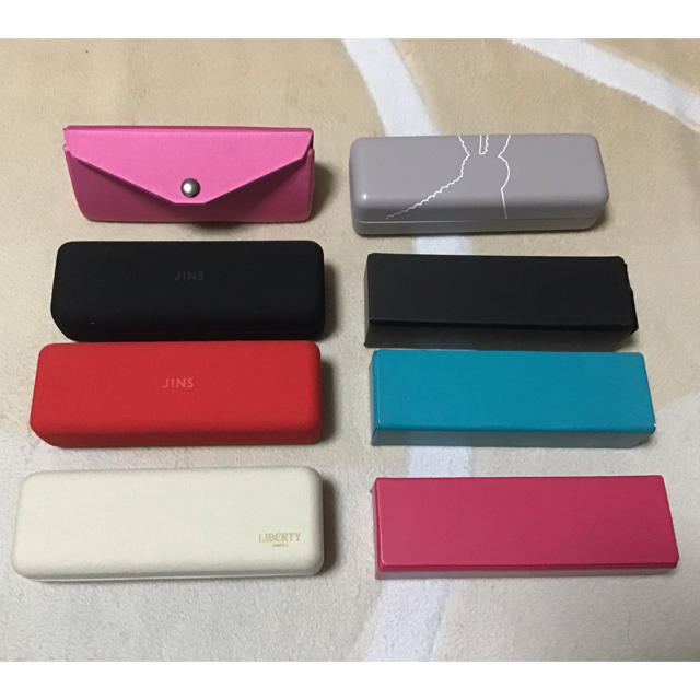 JINS ジンズ 度付き眼鏡 ケース付き JINSメガネ ケース、クロス付き 度あり