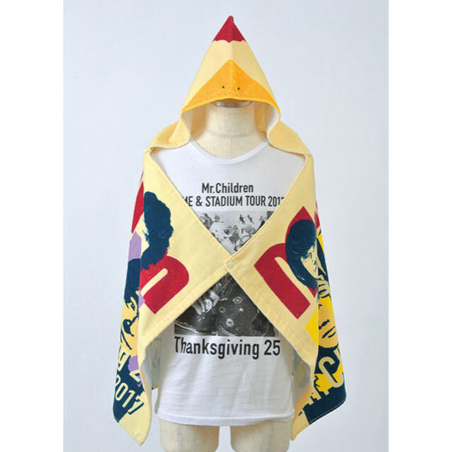 新品・未開封】Mr.Children フード付きバスタオル―抱きしめたい
