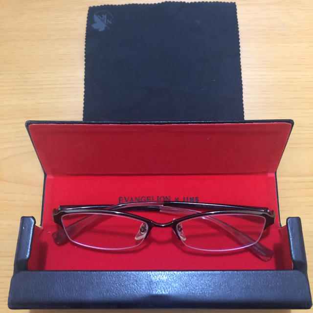 JINS - JINS エヴァンゲリオン メガネ 度なし 渚カヲル モデル