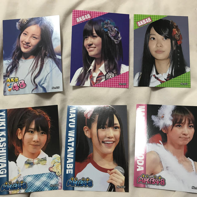 AKB48 トレカ シール コースター ブロマイド 等グッズ AKB48 - 【早い