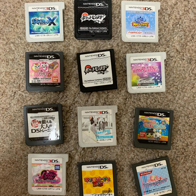 ジャンク品】DSソフトまとめ売り ポケモンシリーズ16本 ジャンク品】DS