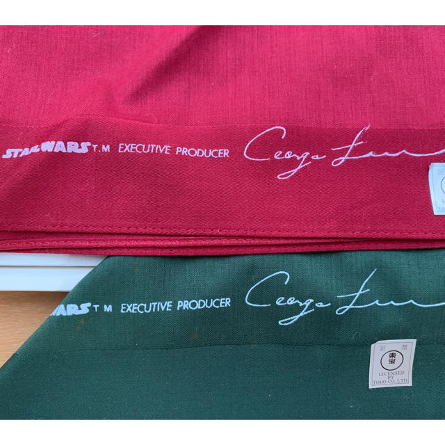 スターウォーズ ジョージルーカスサインハンカチセットの通販 by Lin's