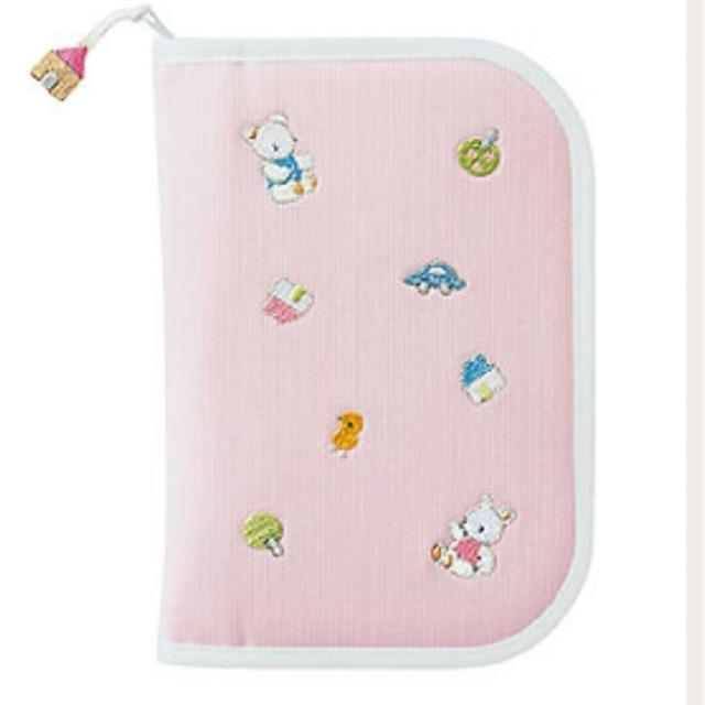 familiar - 新品 未使用 ♡ ファミリア 母子手帳ケース ピンクの通販
