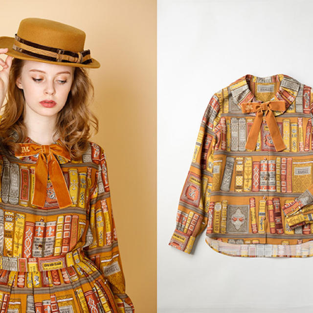 JaneMarple - Jane marple Jane's bookcase ブラウスの通販 by ゆん's