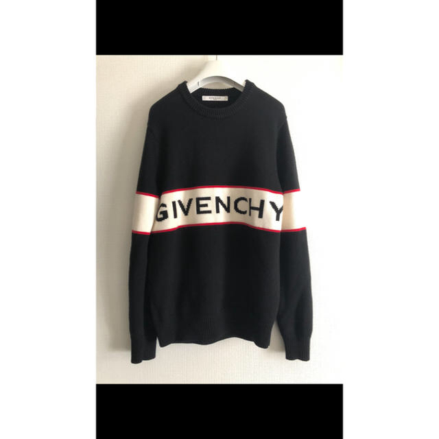 GIVENCHY - 値下げあり‼️GIVENCHY ロゴニットの通販 by yym