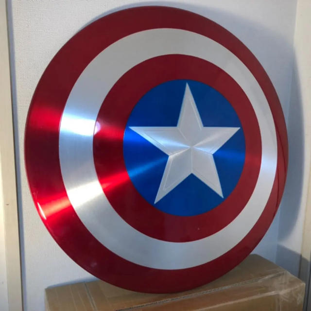 キャプテンアメリカ シールド 75th 盾 75周年 マーベル 正規品の通販