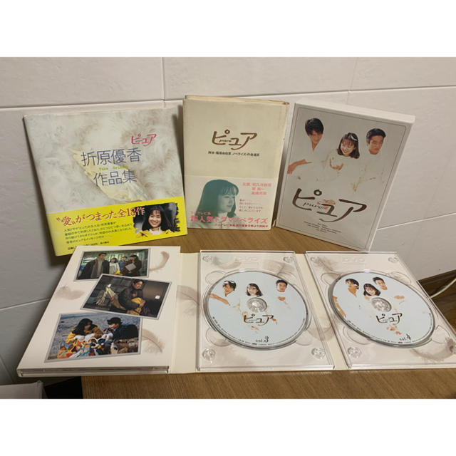 ピュア DVD-BOX〈4枚組〉&ノベライズ本&作品集 / 美品の通販 by
