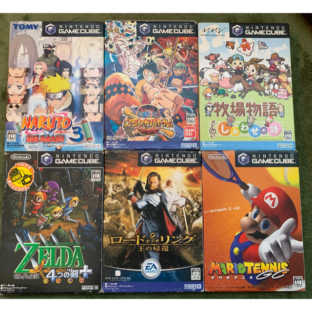 ニンテンドーゲームキューブ - GCソフト6本セット【中古】の通販 by