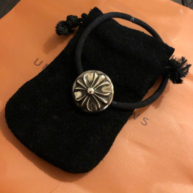 CHROME HEARTS クロムハーツ ヘアゴム コンチョ クロス