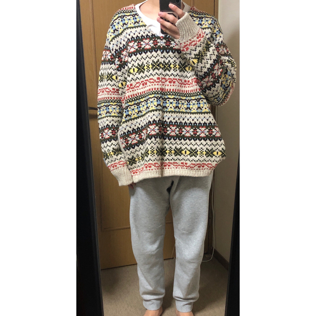 SUNSEA - SUNSEA NORDIC SWEATER サイズ3の通販 by てけ｜サンシーなら