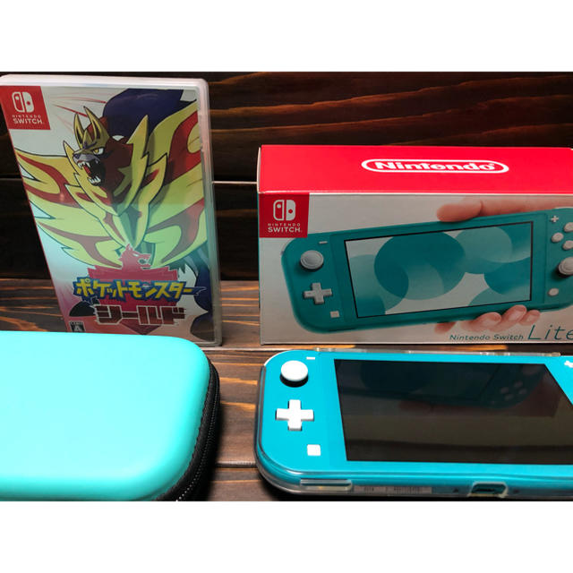 Nintendo Switch Lite ターコイズ + ポケモンソフト Nintendo Switch