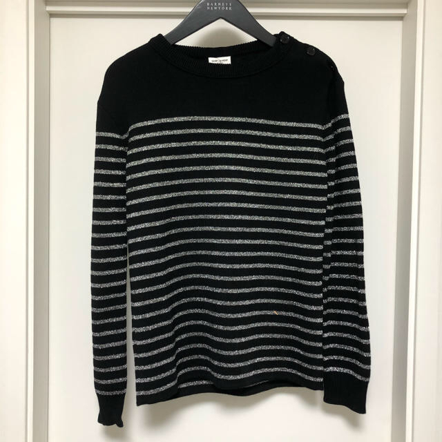 SAINT LAURENT - 新品/定価13万 Saint Laurent メタリックボーダー
