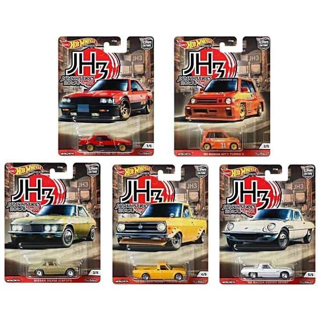 ホットウィール ジャパンヒストリックス3 全5種セット の通販 by M's