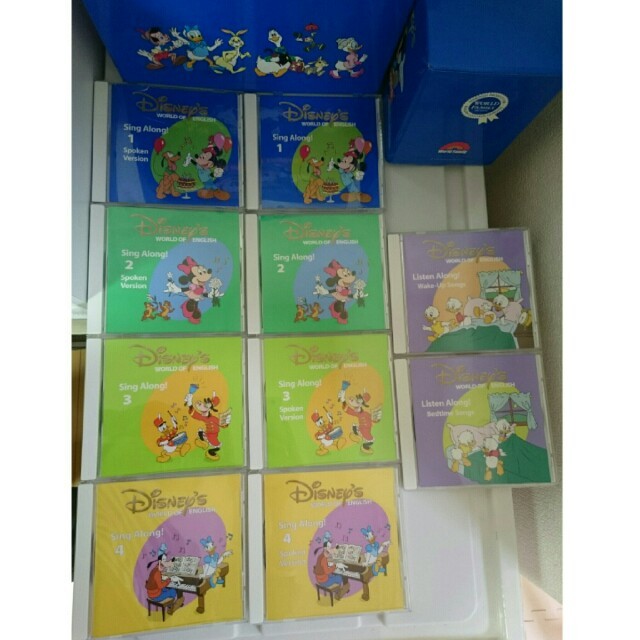 DWE CDと絵本、リリックス DWE シングアロング シングアロングCDと歌詞