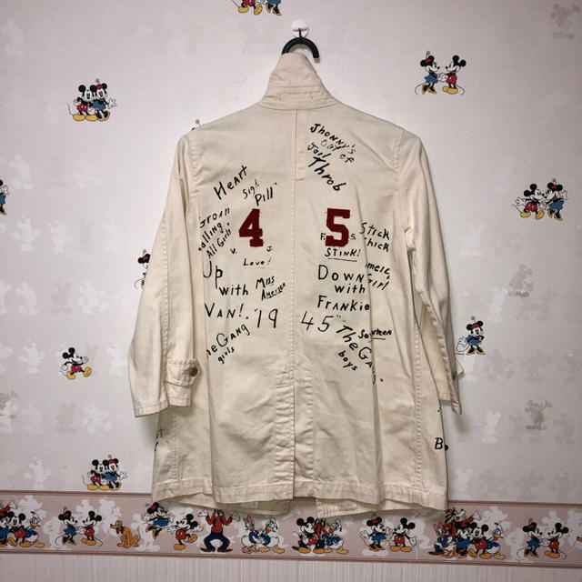 DENIM DUNGAREE - denim & dungaree 落書きショップコート130の通販 by