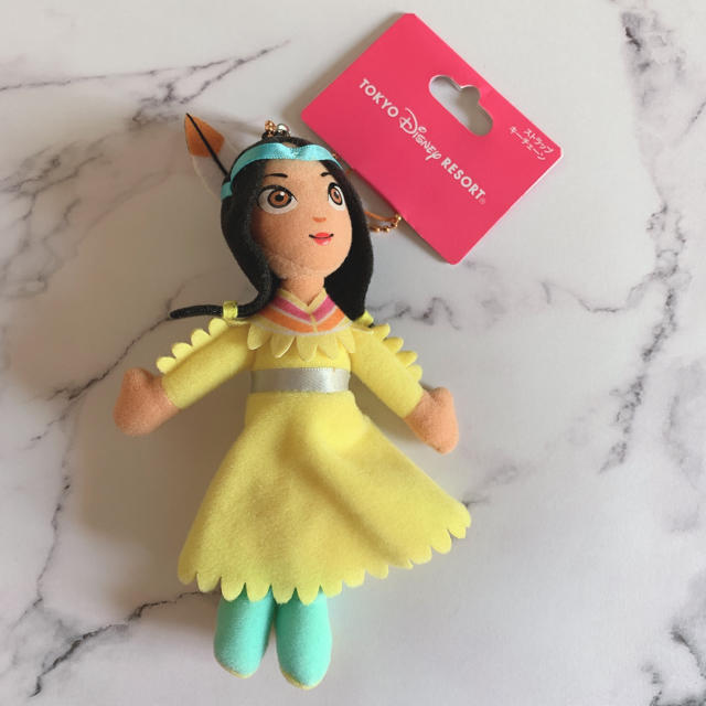 ピーター・パン ぬいぐるみキーチェーン TINY ウェンディ タイガー