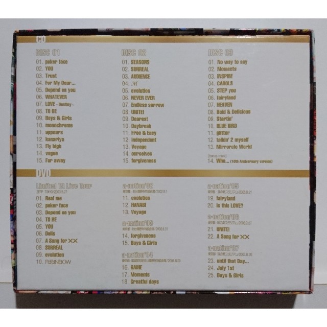 初回盤限定 A COMPLETE ～ALL SINGLES～ 浜崎あゆみの通販 by KURO