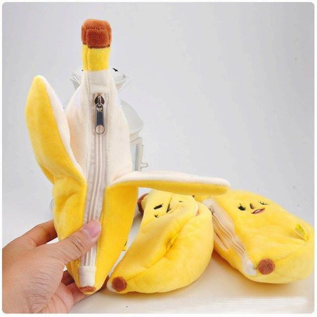 一皮むける ふわふわ バナナさん ペンケース おねえさん //a2uの通販