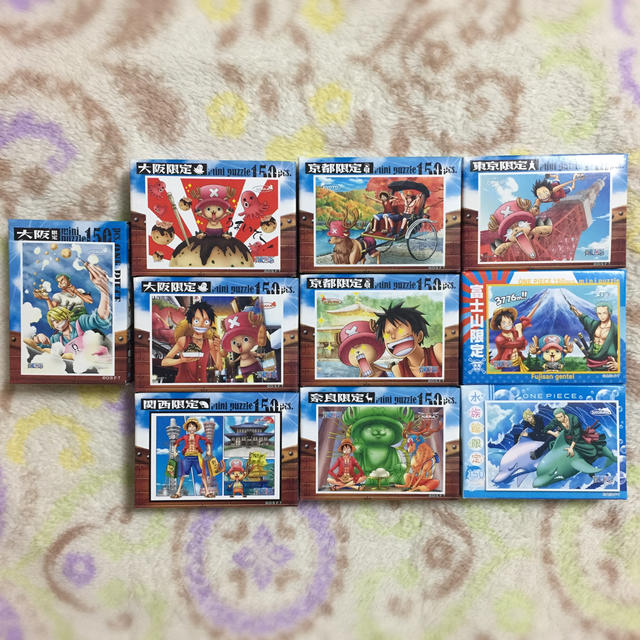集英社 - ONE PIECE ご当地ミニパズルの通販 by みにまるshop