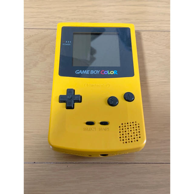 ゲームボーイ - ゲームボーイ カラー イエロー(ソフト きかんしゃ