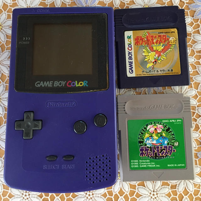 ゲームボーイ - ゲームボーイカラー 本体&ソフト ポケットモンスター金