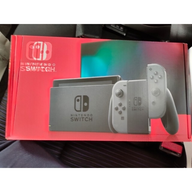 Nintendo Switch グレー 3⁄29購入！ メーカー保証1年弱！ Nintendo
