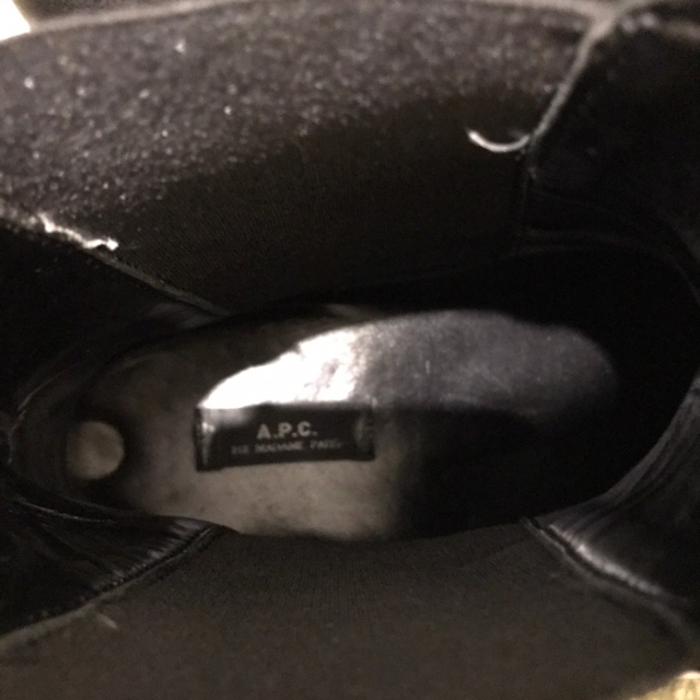 A.P.C - A.P.C アーペーセー サイドゴアブーツ41の通販 by yyyy's shop