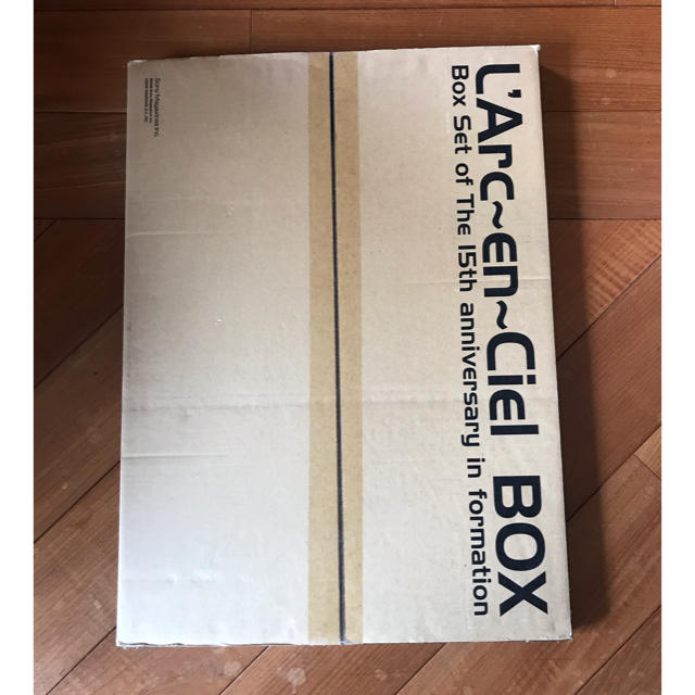 L'Arc～en～Ciel - レア ☆ L'Arc-en-Ciel 15周年記念 ポスターBoxの