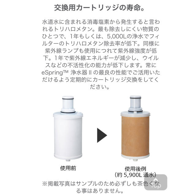 Amway - eSpring 浄水器II用 交換用カートリッジ 新品未開封の