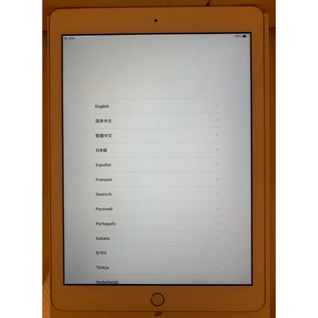 ipad 第6世代 ゴールド32GB セルラーモデル 5730 iPad 第6世代 - WiFi